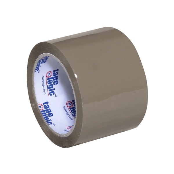 Tape Logic 3'' x 110 yds. Tan Tape Logic #291 Industrial Tape, 6PK T9052291T6PK - main
